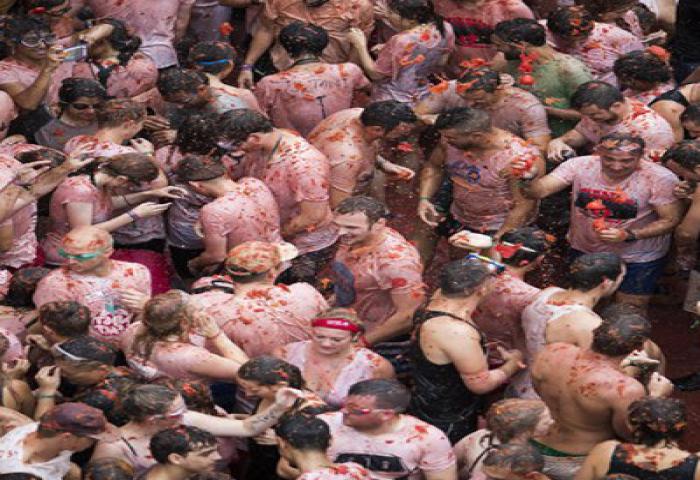 Ada Perang Tomat La Tomatina!